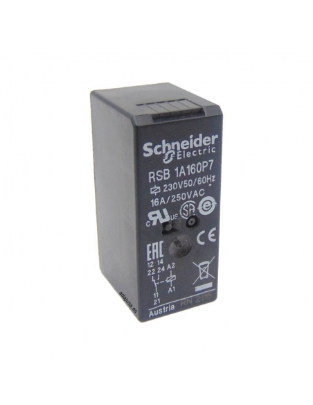 Schnittstellenrelais 1 Kontakt ,16A 230Vac SCHNEIDER | ADAJUSA
