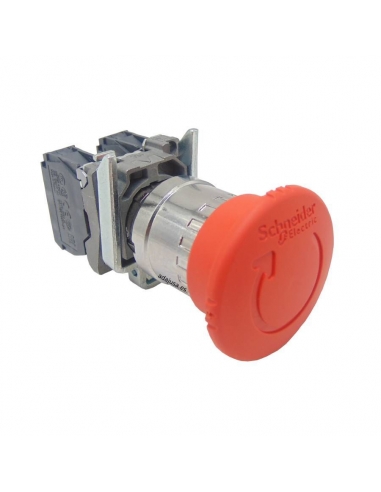 Not-Aus-Taster Metall Durchmesser 40 2NC SCHNEIDER | ADAJUSA
