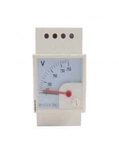 Spannungsmesser 250V DIN-Schiene | ADAJUSA 2