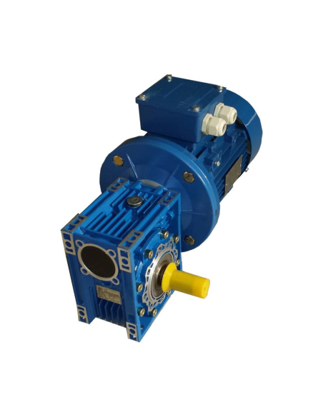 Gear motor single-phase 0.37kW 0.5HP 230Vac 1500 rpm ratio 15 T40 (94rpm)