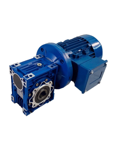 Three-phase gear motor 0.37kW 0.5CV 230/400Vac ratio 7.5 T-40 (373rpm)