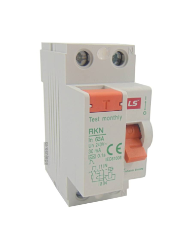 2-polig differentiell 40A 300mA - LS