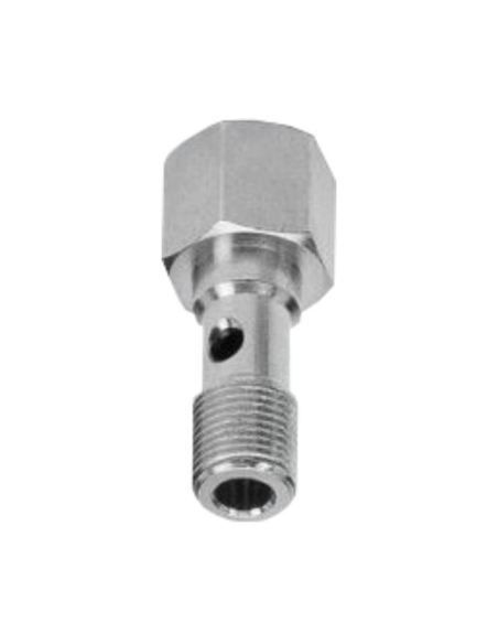 Single screw hollow 1/8 female head
