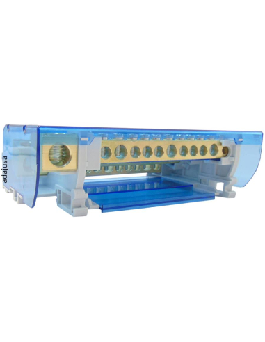 Four-pole connection distributor 12 outputs 160A Adajusa