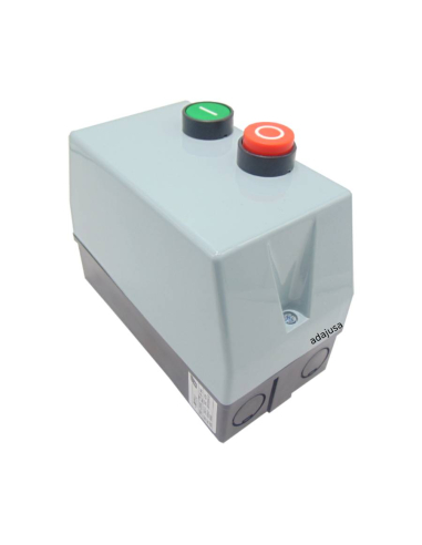 Stop switch box contactor + thermal relay 0.4-0.63A | Adajusa
