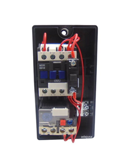 Stop switch box contactor + thermal relay 9-13A | Adajusa