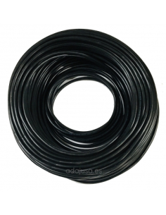 Mehrdrähtiger Schlauch 10x1mm PVC schwarz | Adajusa
