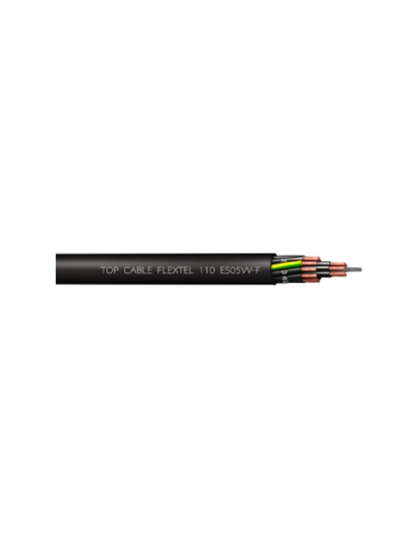 Multi-wire hose 16x1mm PVC black | Adajusa