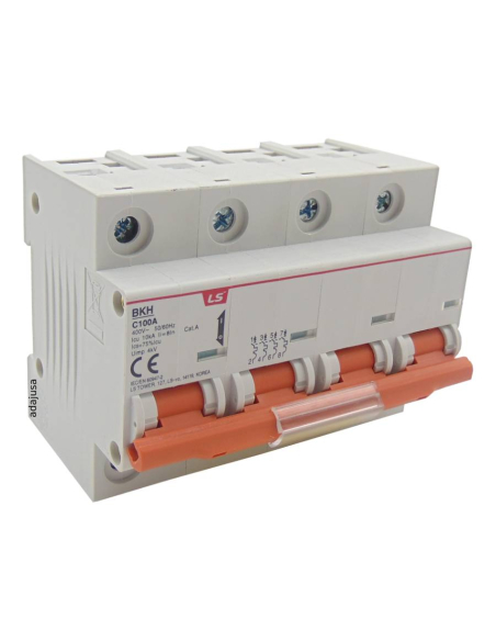 4-poliger Leitungsschutzschalter 100A 10kA (4x100A) - LS