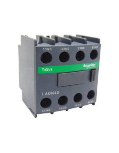 4-Kontakt-Block 2NO 2NC Front für Schütze LADN22 Schneider Adajusa