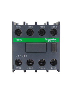 4-Kontakt-Block 2NO 2NC Front für Schütze LADN22 Schneider Adajusa 2