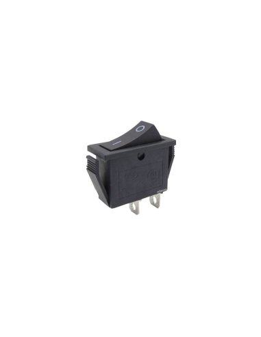 Black switch 16A-250V 28x10mm Tes Series | Adajusa