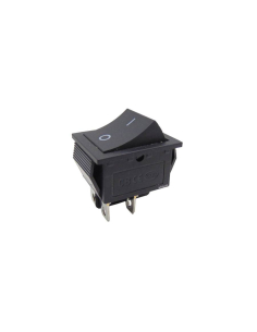 Schwarzer Schalter 16A-250V 2 Stromkreise 30x22mm Tes Series :: Schwarzer Schalter 16A-250V 2 Stromkreise 30x22mm Tes Series Ada