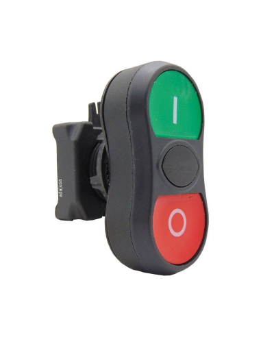 Cabeza pulsador doble verde rojo - EMS | Adajusa