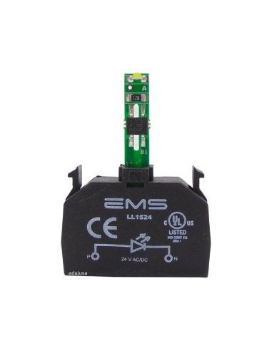 Lampenfassungsblock mit integrierter Led 24Vac/dc - EMS | Adajusa