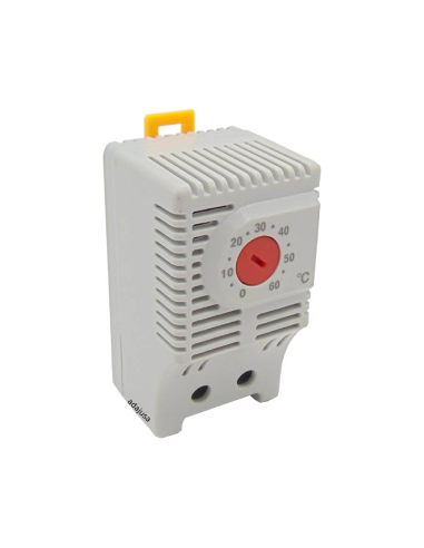 Analog thermostat closed contact