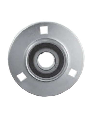 BPF stamped sheet metal round bracket with bearing SA207 | Adajusa