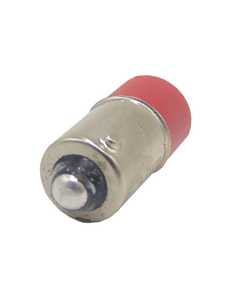 Rote LED-Lampe Ba9s 230 Vac