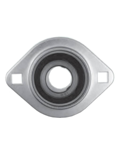 BPFL stamped sheet metal round bracket with SB205 bearing | Adajusa