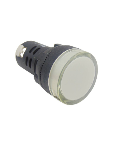 Multi-LED-Lampe weiße Farbe 24 Vdc oder ac 22mm