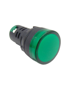 Mehrfarbiges Licht, grün, 24 Vdc oder Vac 22mm