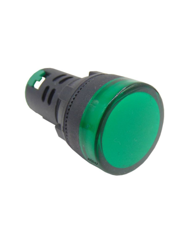 Mehrfarbiges Licht, grün, 24 Vdc oder Vac 22mm