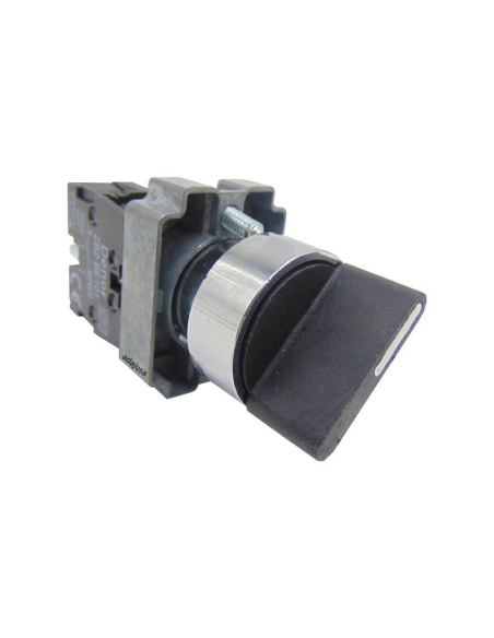 Selector 2 metal positions 1 open contact (NA) complete
