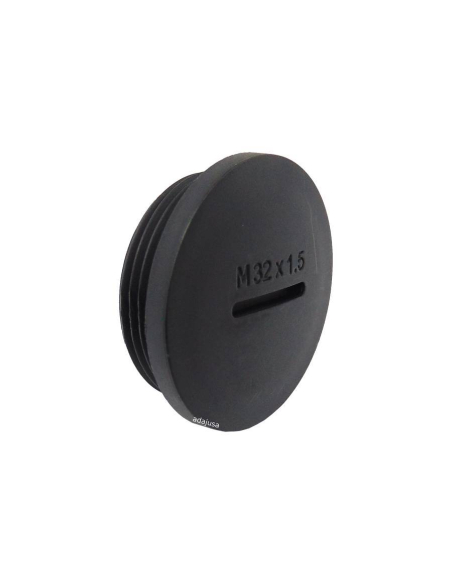 Blanking plug M32 polyamide black :: black Adajusa