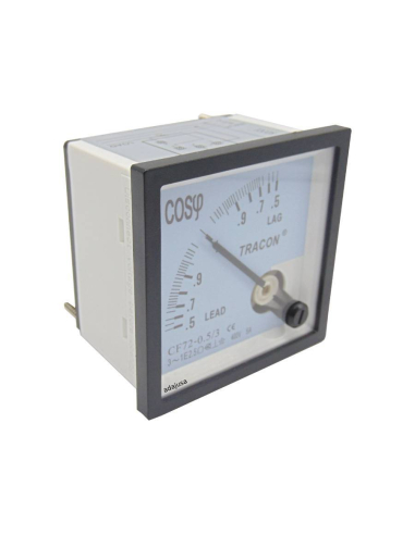 3-phase power factor meter 72x72