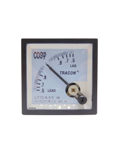 Power Factor Meter 3 phases panel 72x72mm | ADAJUSA | price 2