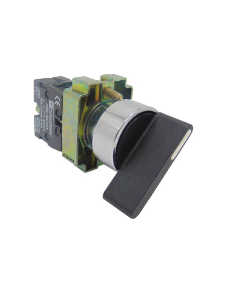 3-position metal selector 2 open contacts NA complete long handle