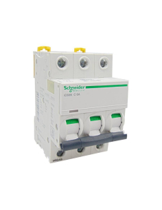 3-poliger Leitungsschutzschalter 16A iC60N C 6kA - Schneider