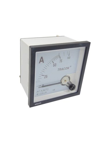 Amperemeter direkte Messung 0-75 A 72x72