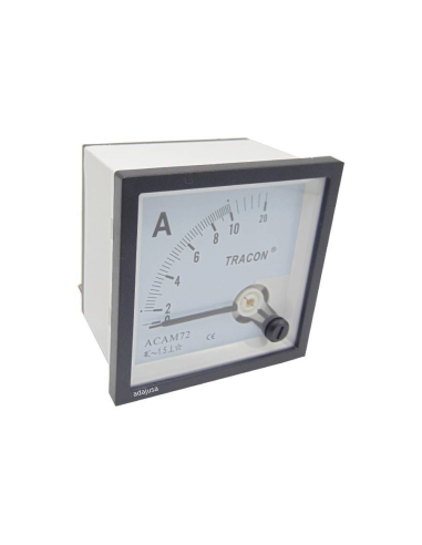 Amperemeter direkte Messung 0-10 A 72x72