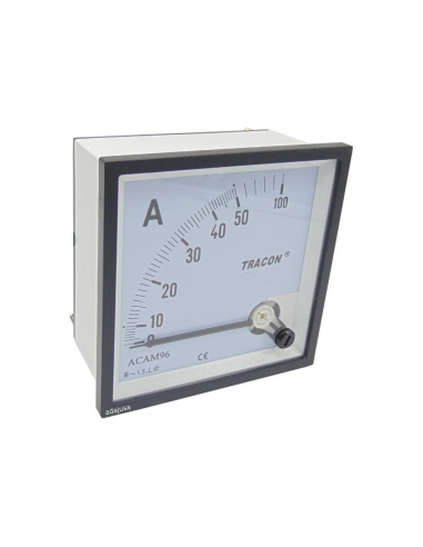 Amperemeter direkte Messung 0-50 A 96x96