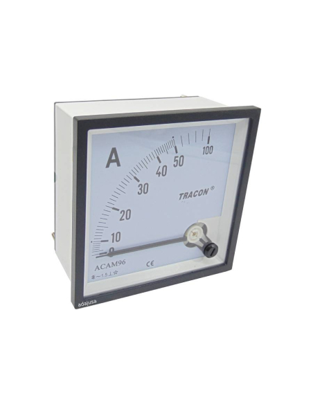 Amperemeter direkte Messung 0-50A 96x96