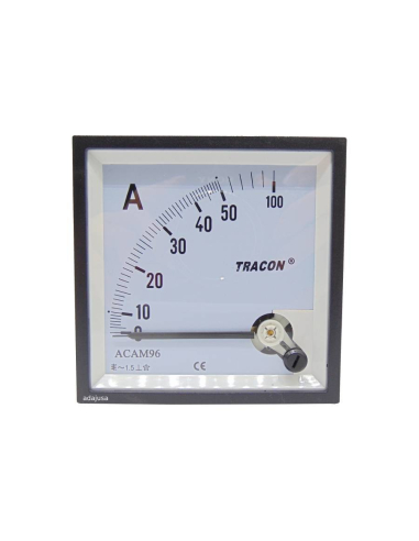 Amperemeter direkte Messung 0-50A 96x96