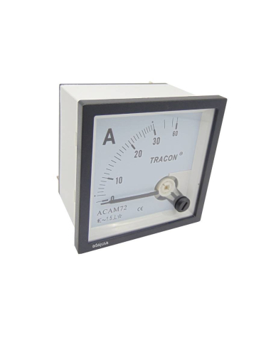 Ammeter direct measurement 0-30 A 72x72
