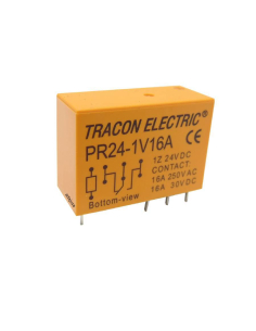 Miniaturrelais 12Vdc 2...