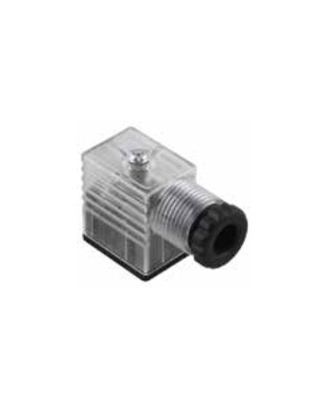 Connector solenoid valve  luminous size 22 with VDR 110V - Aignep