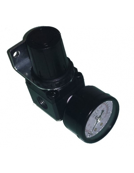 Druckregler 1/4 Metall mit Manometer - Mindman