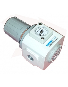 Druckregler 1/2 Metall und Manometer - Mindman - ADAJUSA 2