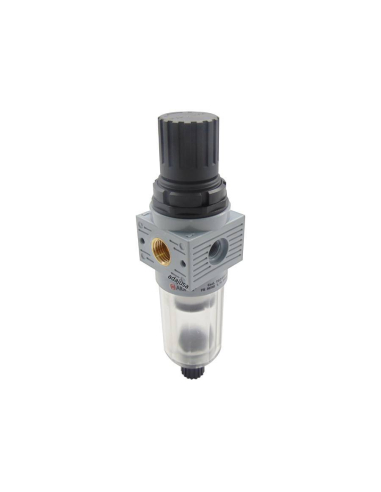 Pneumatic filter-regulator 1/8 0-8 bar FRL MINI series - Aignep