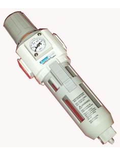 1/4 Metall-Filter-Regler mit Manometer - Mindman 2