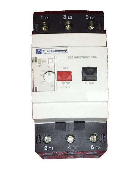 Motor guard circuit breaker 25 to 40 A. MCB circuit breaker
