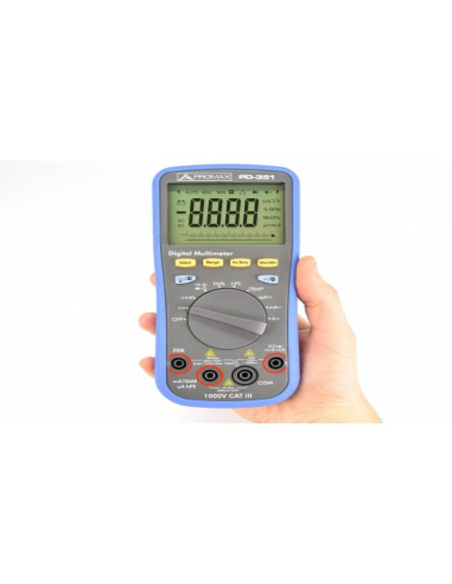Digital Multimeter PD-351 with Bluetooth - PROMAX