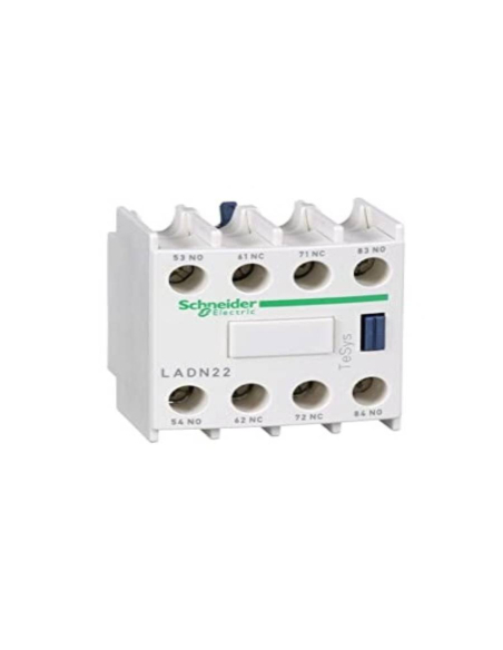Block 4 contacts 2NA 2NC for contactors - Schneider