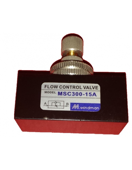 Unidirektionaler Durchflussregler 3/8 linear