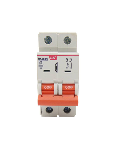 Leitungsschutzschalter 2-poliger 32A (2x32A)...