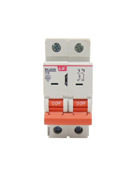 Leitungsschutzschalter 2-poliger 32A (2x32A) Kurve C - LS